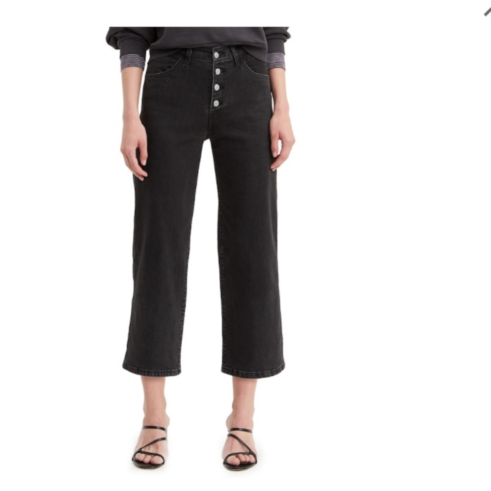 Levi’s Mile High Cropped Wide Leg